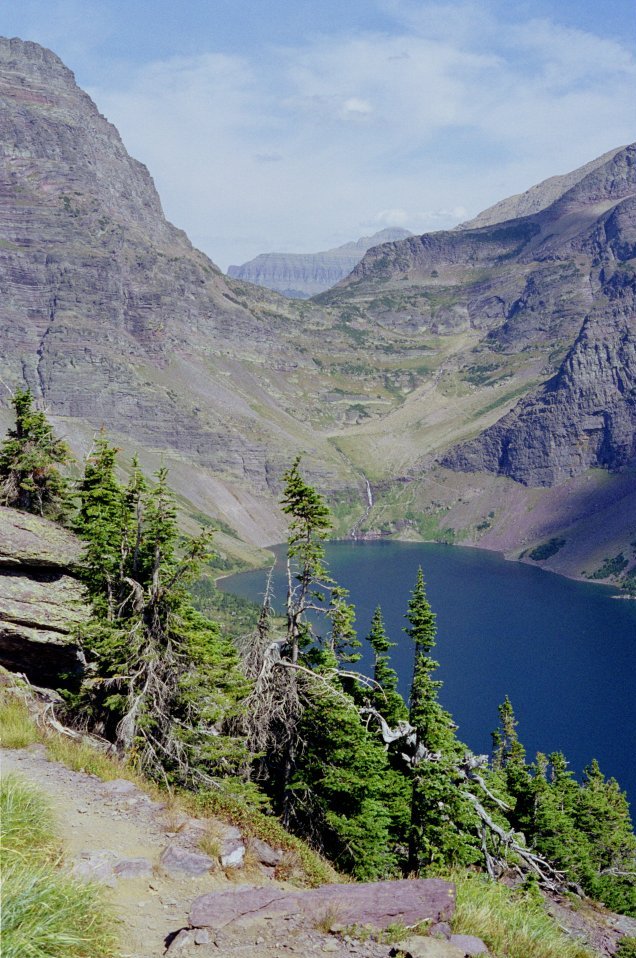 Lake Ellen Wilson and Gunsight pass